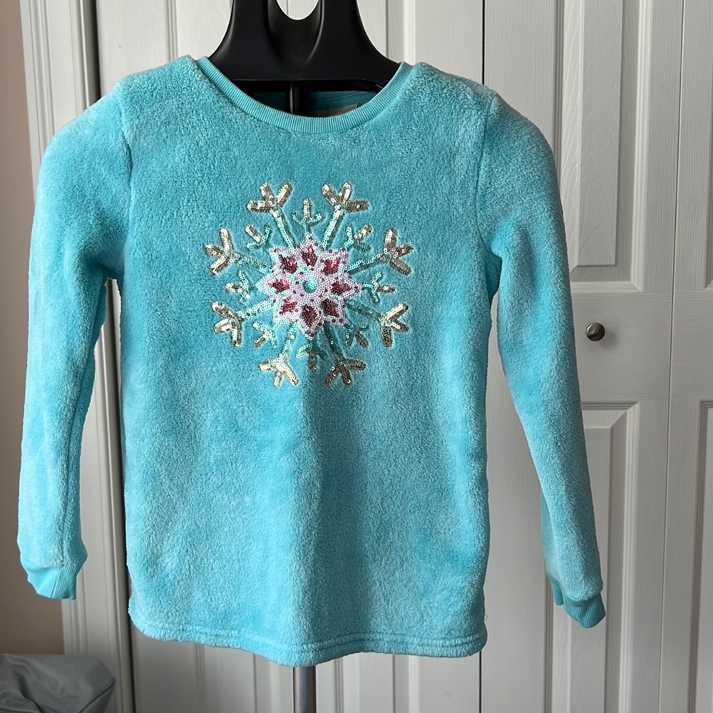 Girls Snowflake Sweater
